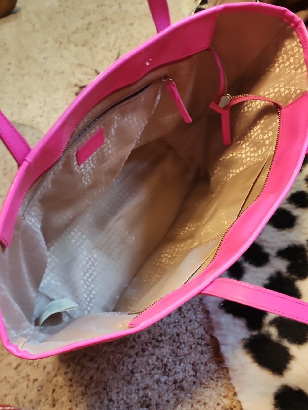 Hot Pink Kate Spade Tote - Picture 4 of 7